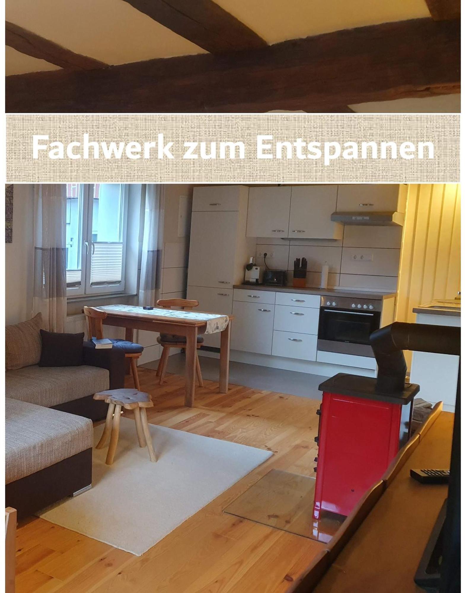 Fachwerk Zum Entspannen, Max. 3p Apartment Bad Emstal
